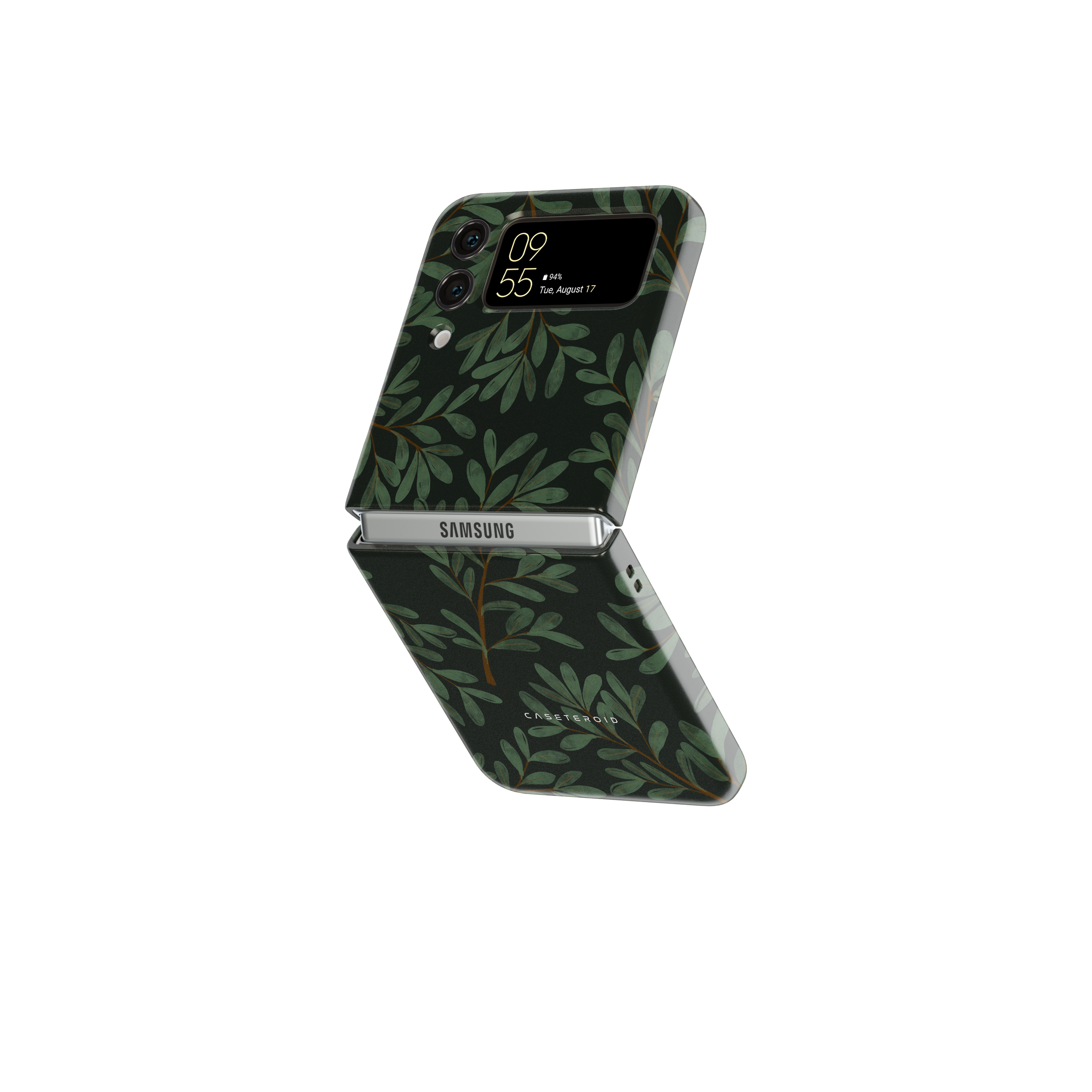 Samsung Galaxy Z Flip 5 Tough Case - Leafy Canopy - CASETEROID
