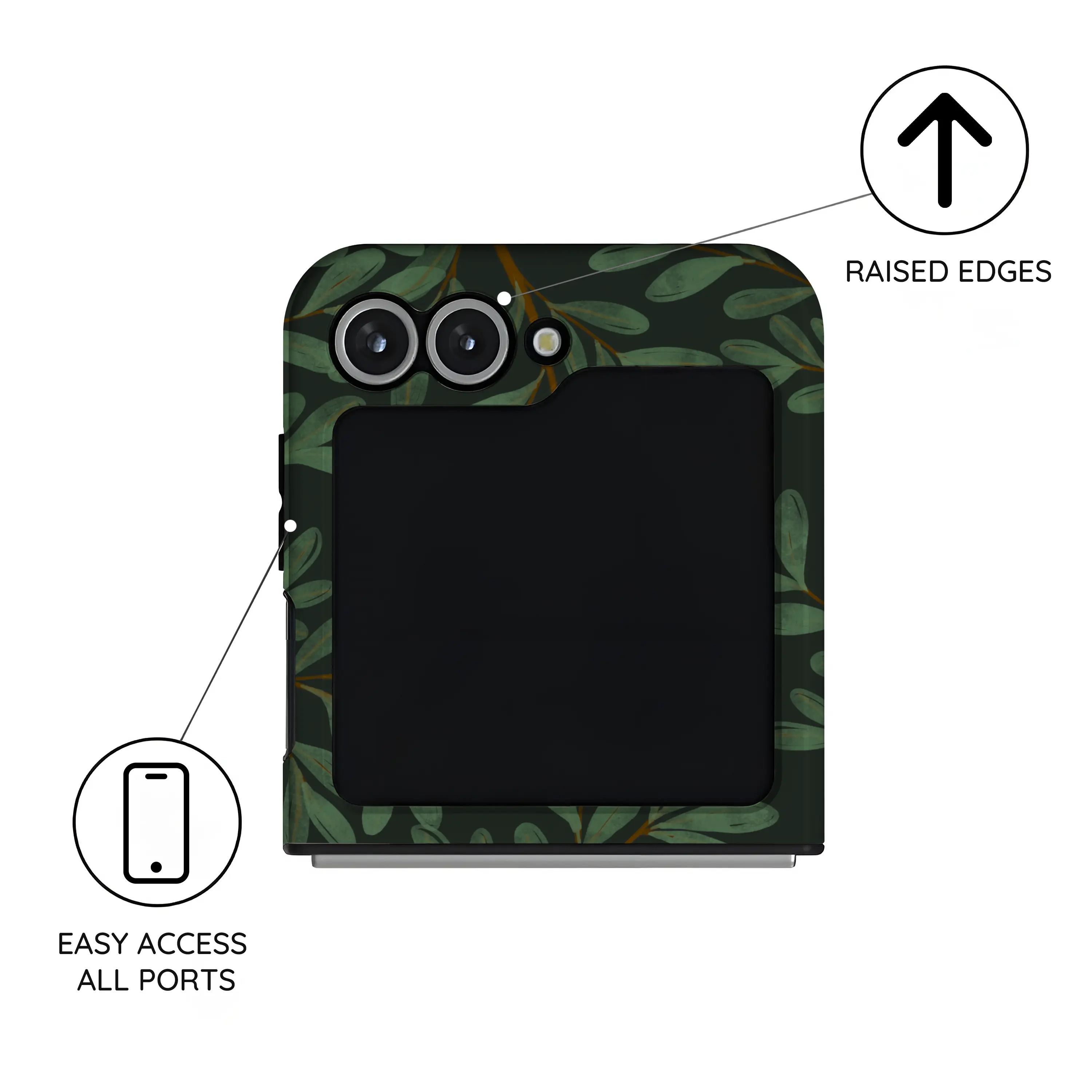 Leafy Canopy - Samsung Galaxy Z Flip 6 Case