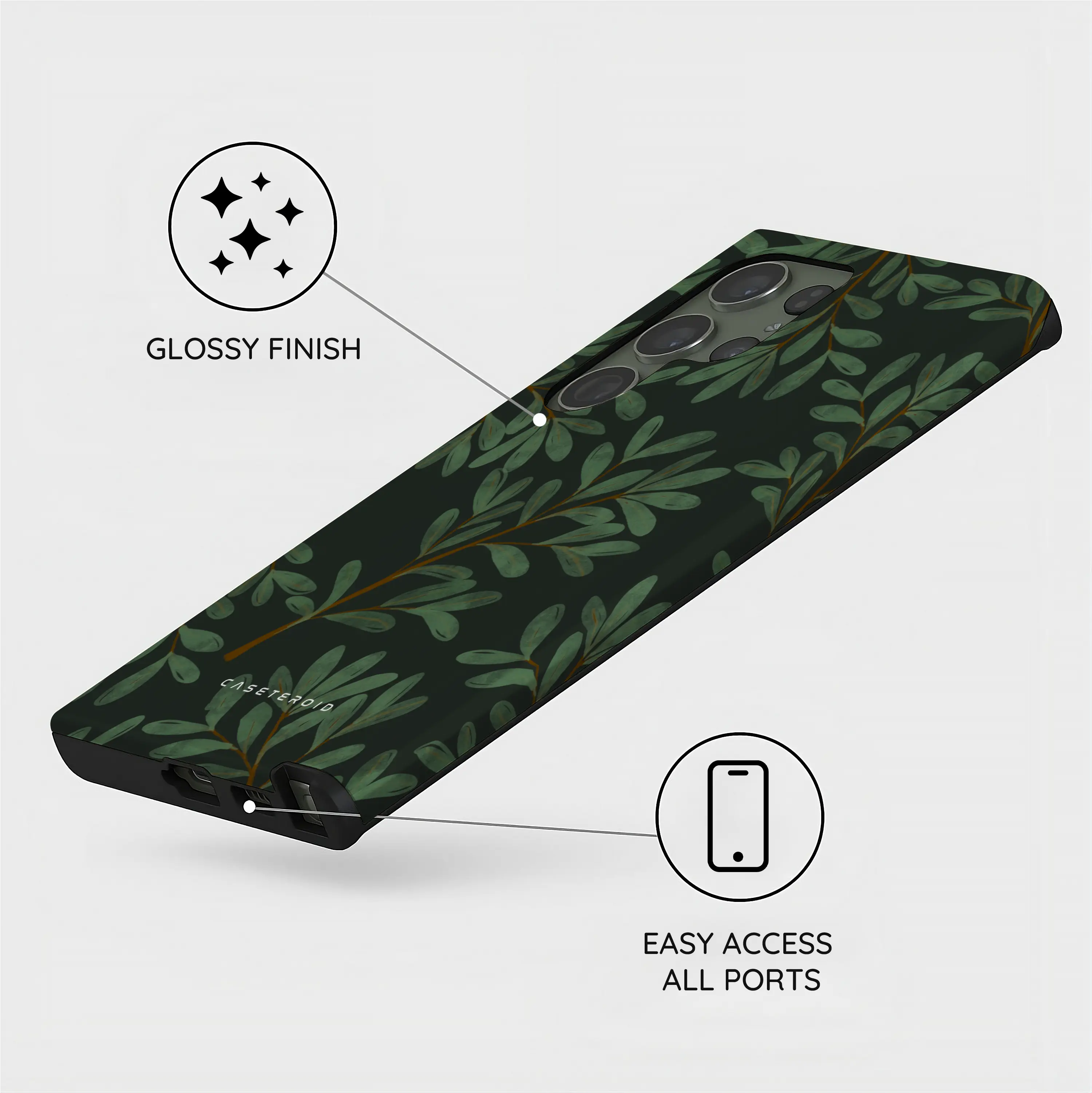 Leafy Canopy - Samsung Galaxy S23 Ultra Case