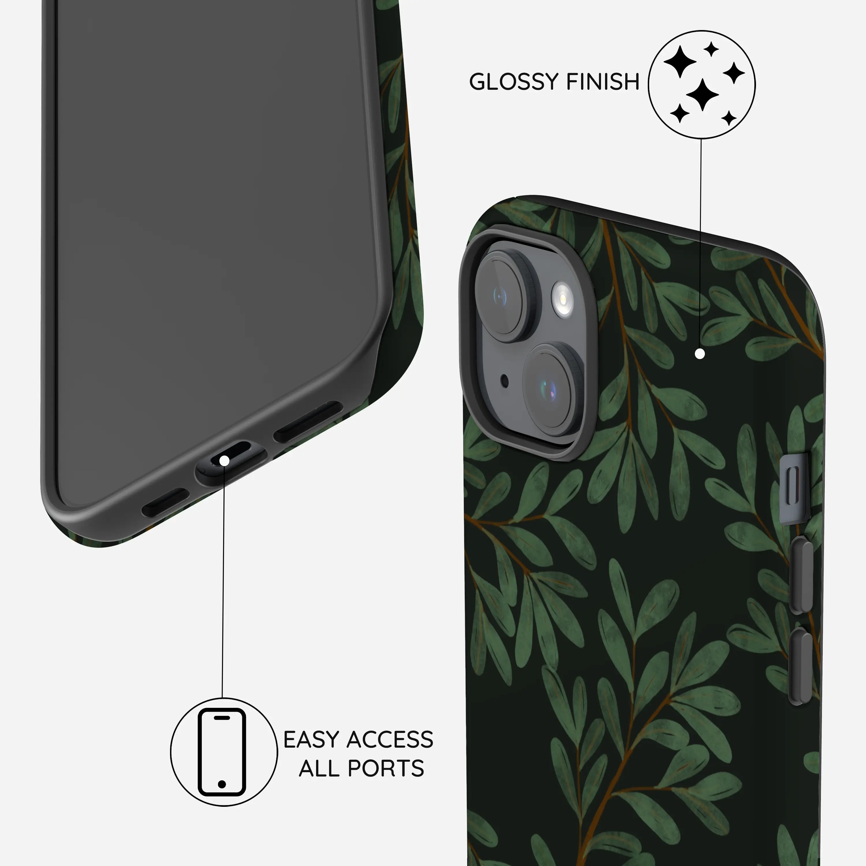 Leafy Canopy - iPhone 14 Plus Case