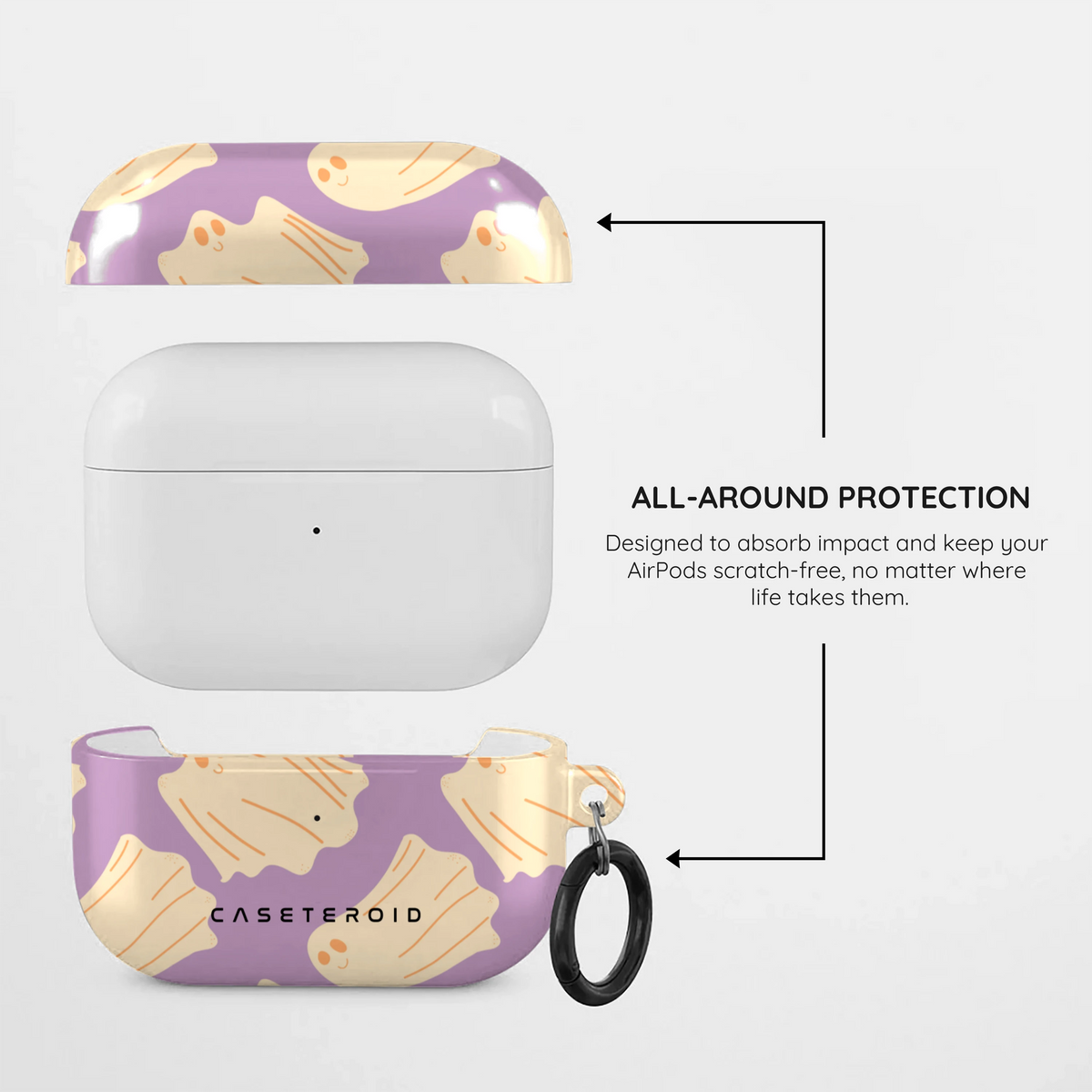 Lilac Ghostie - AirPods Pro Case