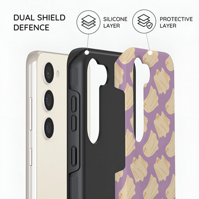Lilac Ghostie - Samsung Galaxy S23 Case
