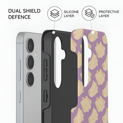 Lilac Ghostie - Samsung Galaxy S24 Case