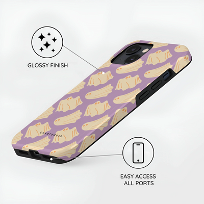Lilac Ghostie - iPhone 15 Case