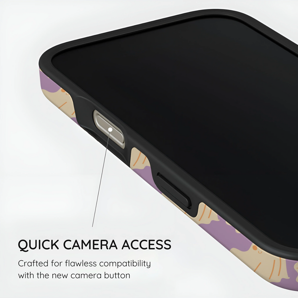 Lilac Ghostie - iPhone 16 Pro Case