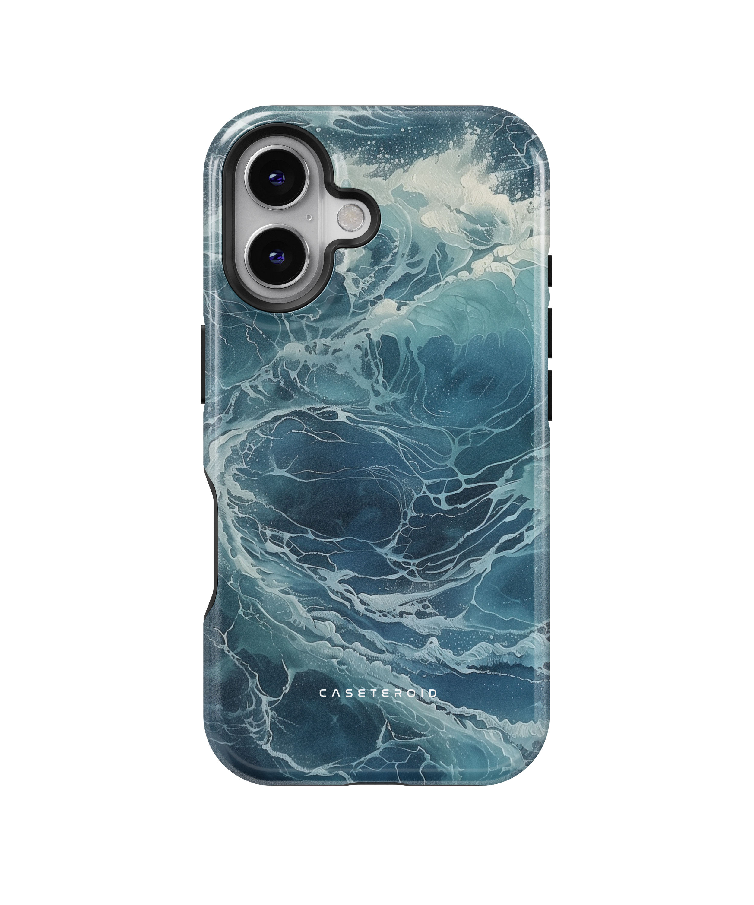 iPhone Tough Case with MagSafe - Marine Melody Serenity - CASETEROID