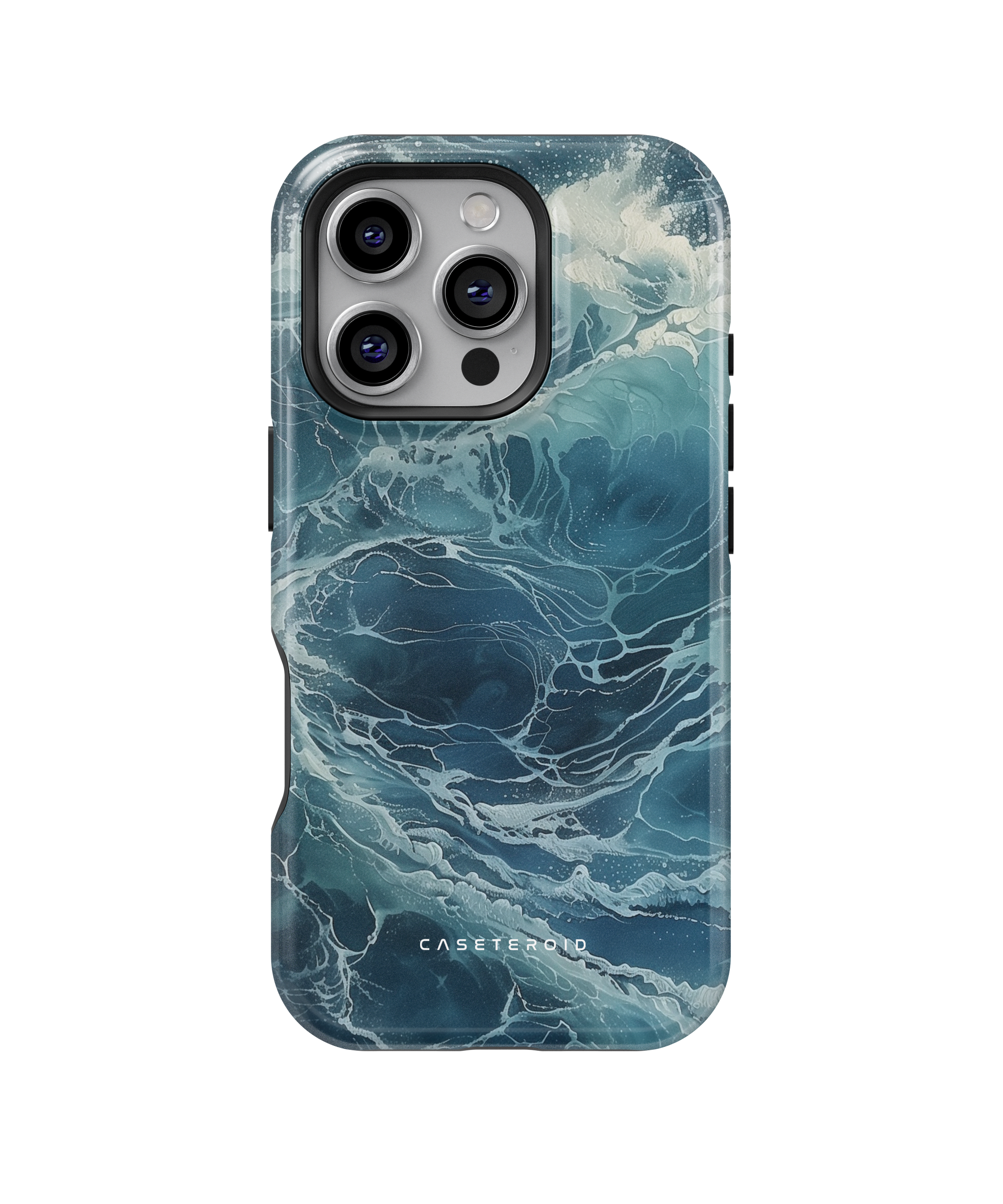 iPhone Tough Case with MagSafe - Marine Melody Serenity - CASETEROID