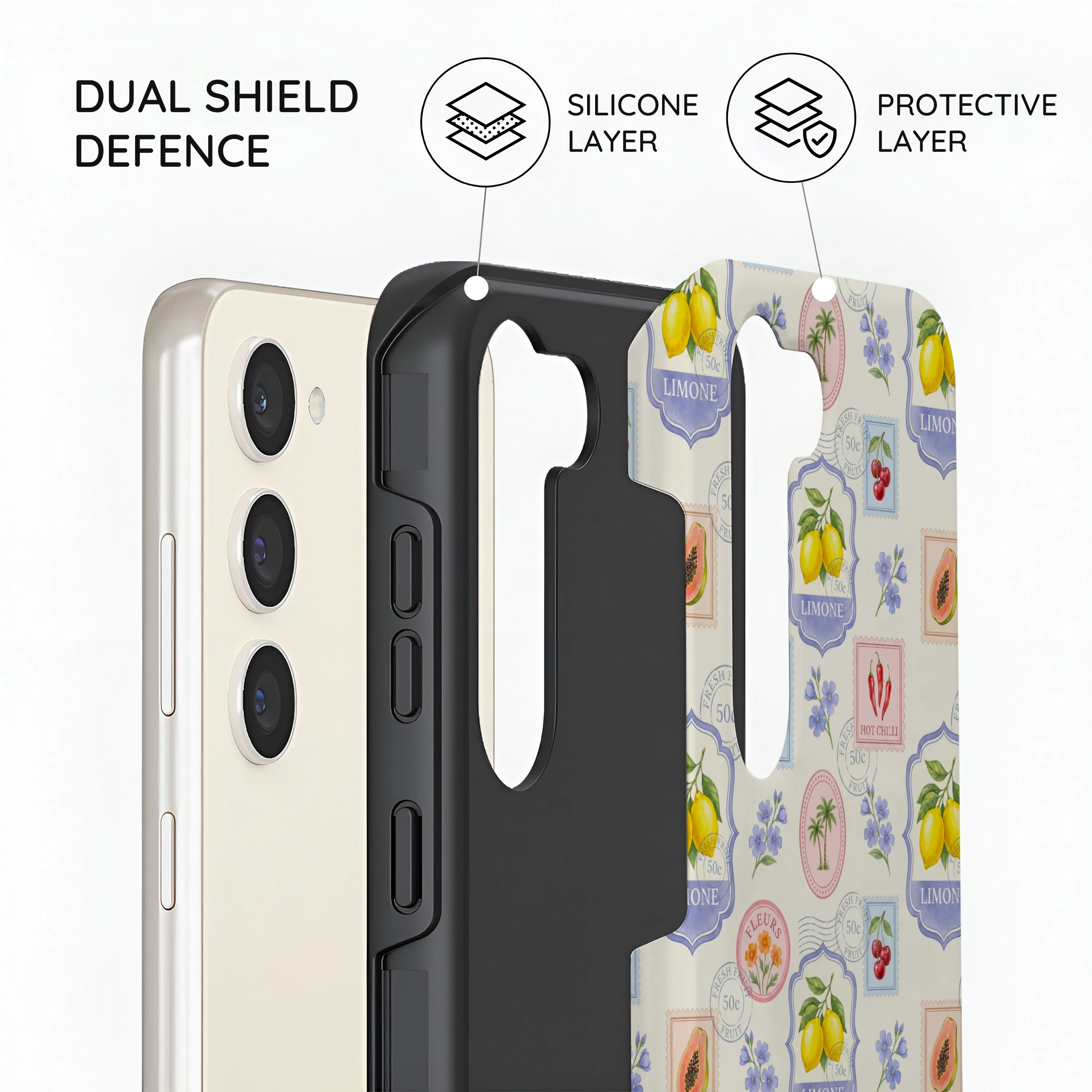 Market Stamps - Samsung Galaxy S23 Case