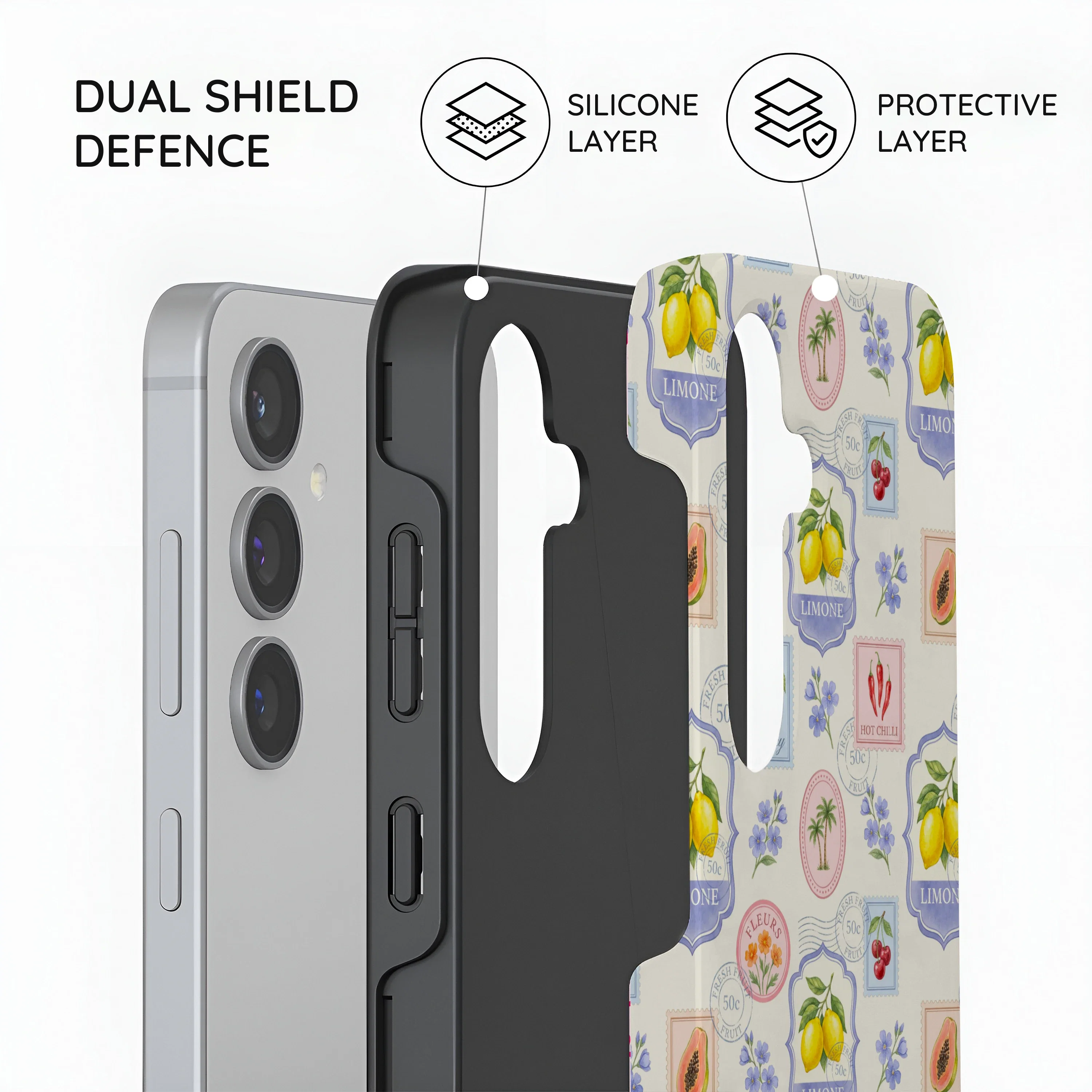 Market Stamps - Samsung Galaxy S24 Case