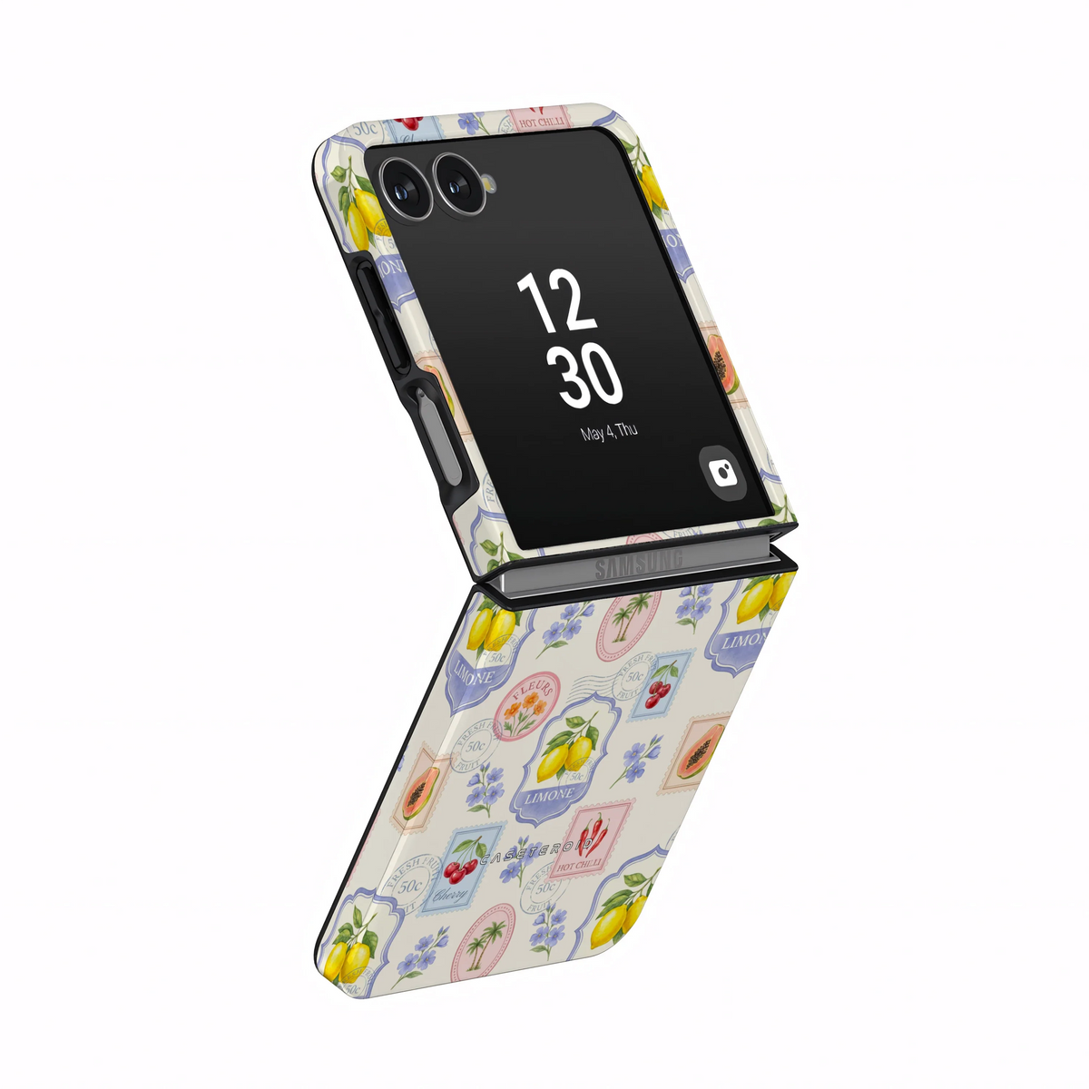 Market Stamps - Samsung Galaxy Z Flip 8 Case