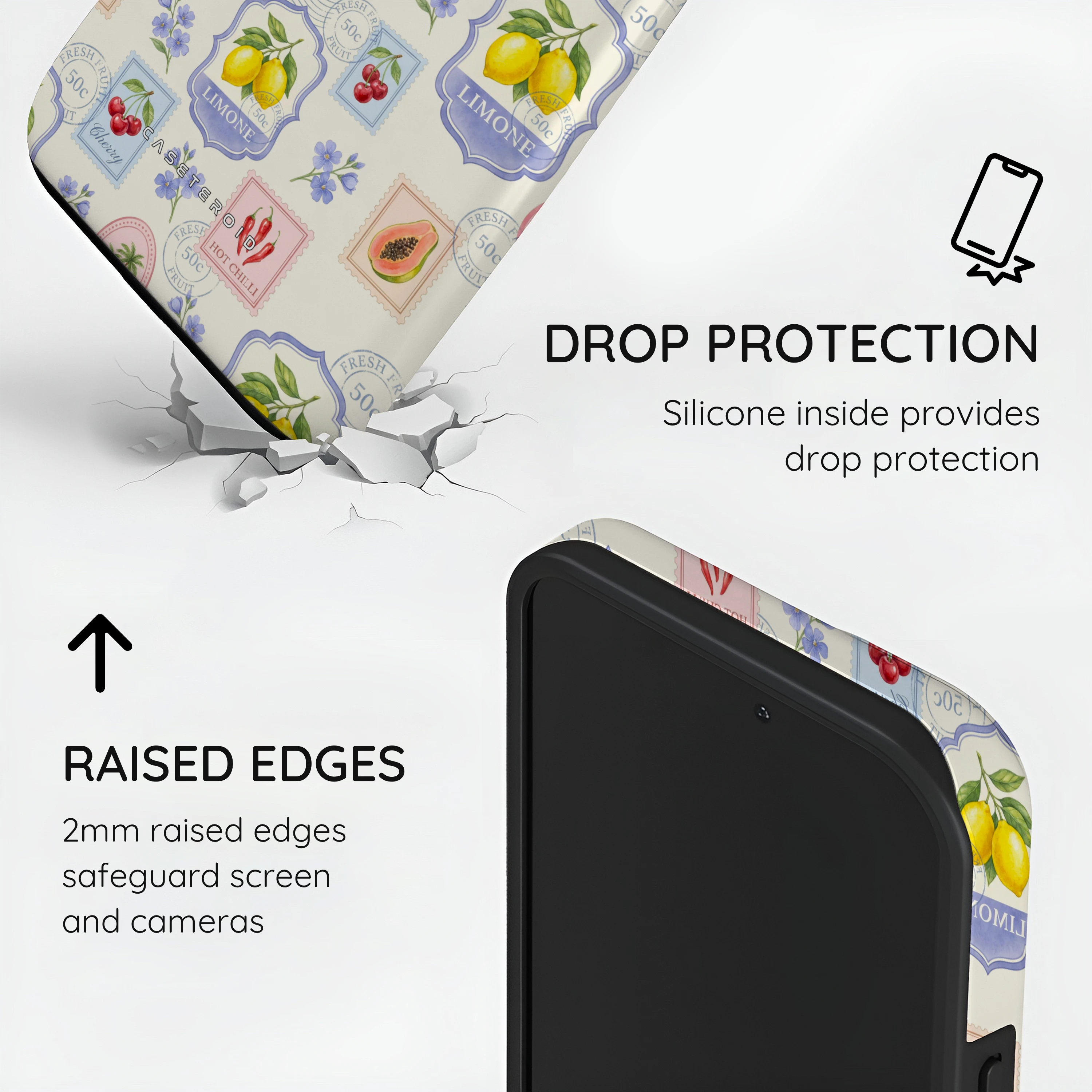 Market Stamps - iPhone 13 Mini Case