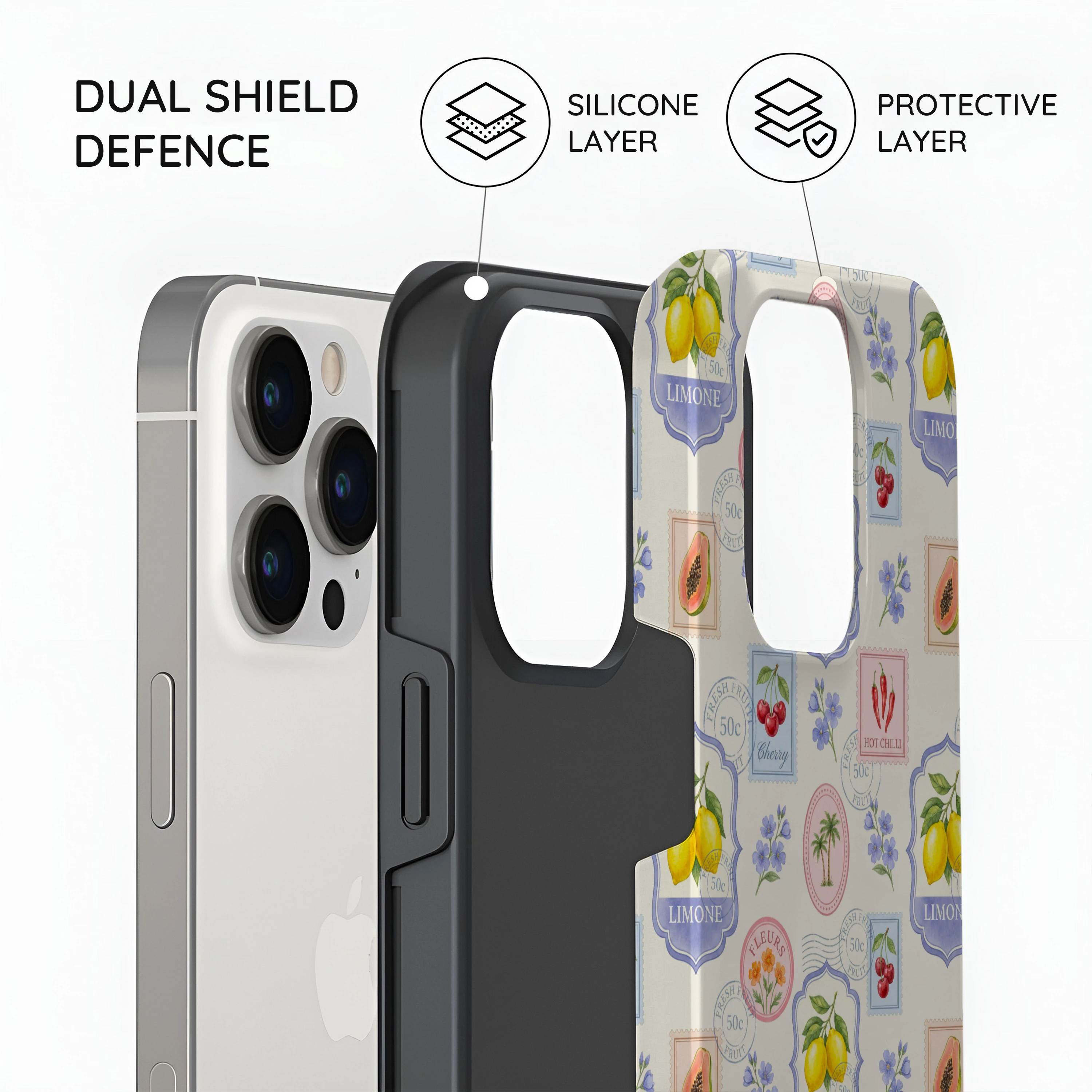 Market Stamps - iPhone 13 Pro Case