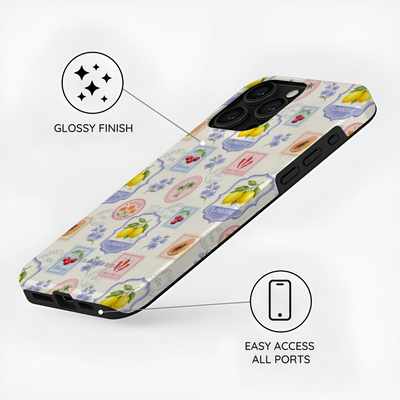 Market Stamps - iPhone 15 Pro Case
