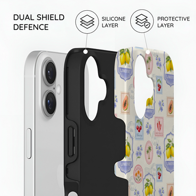 Market Stamps - iPhone 16 Case
