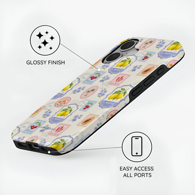 Market Stamps - iPhone 16 Case