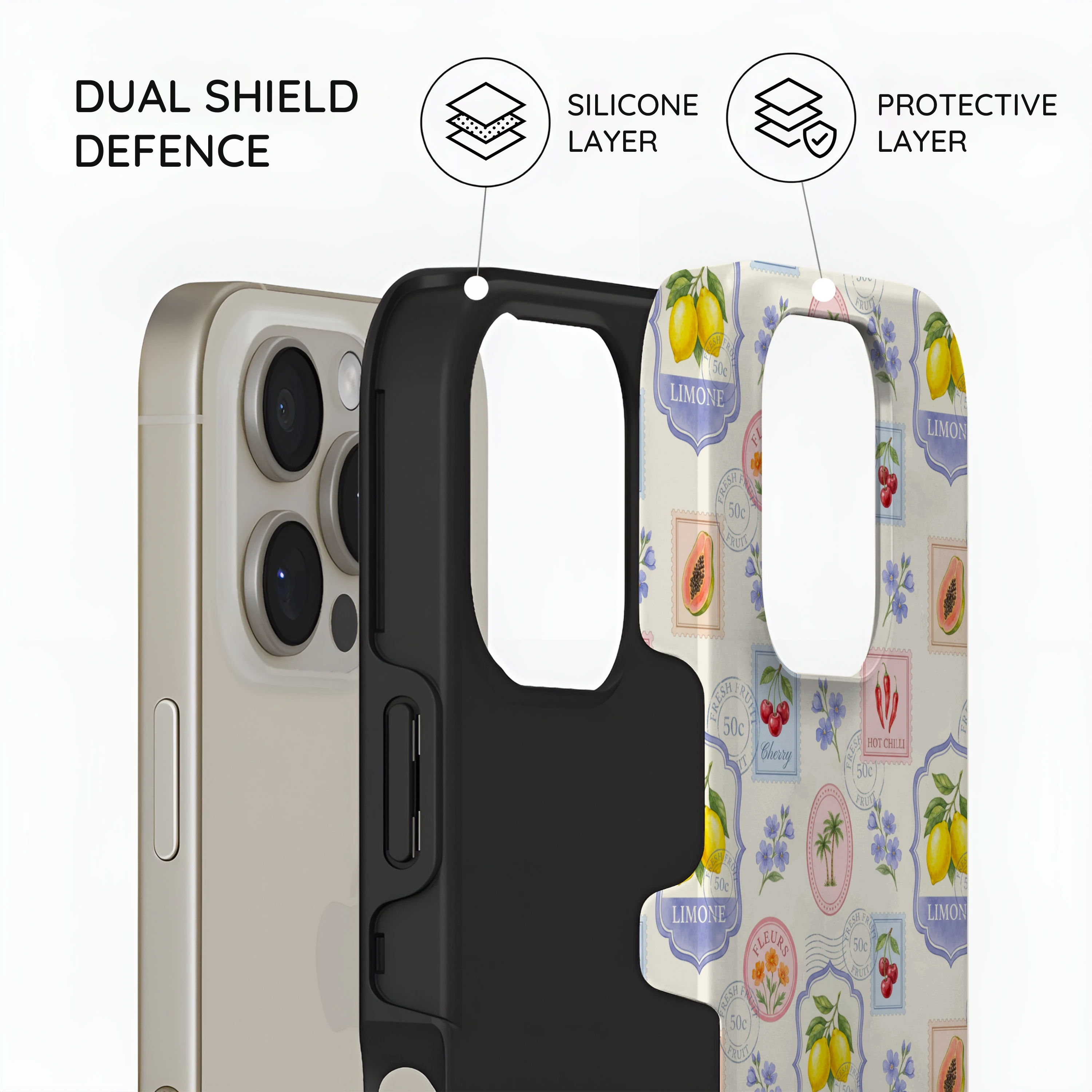 Market Stamps - iPhone 16 Pro Case