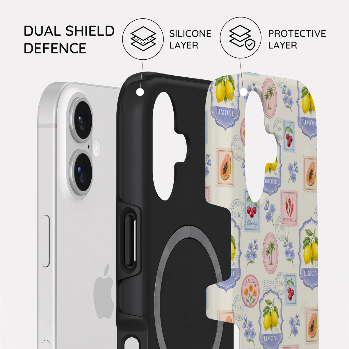 Market Stamps - iPhone 17 Case