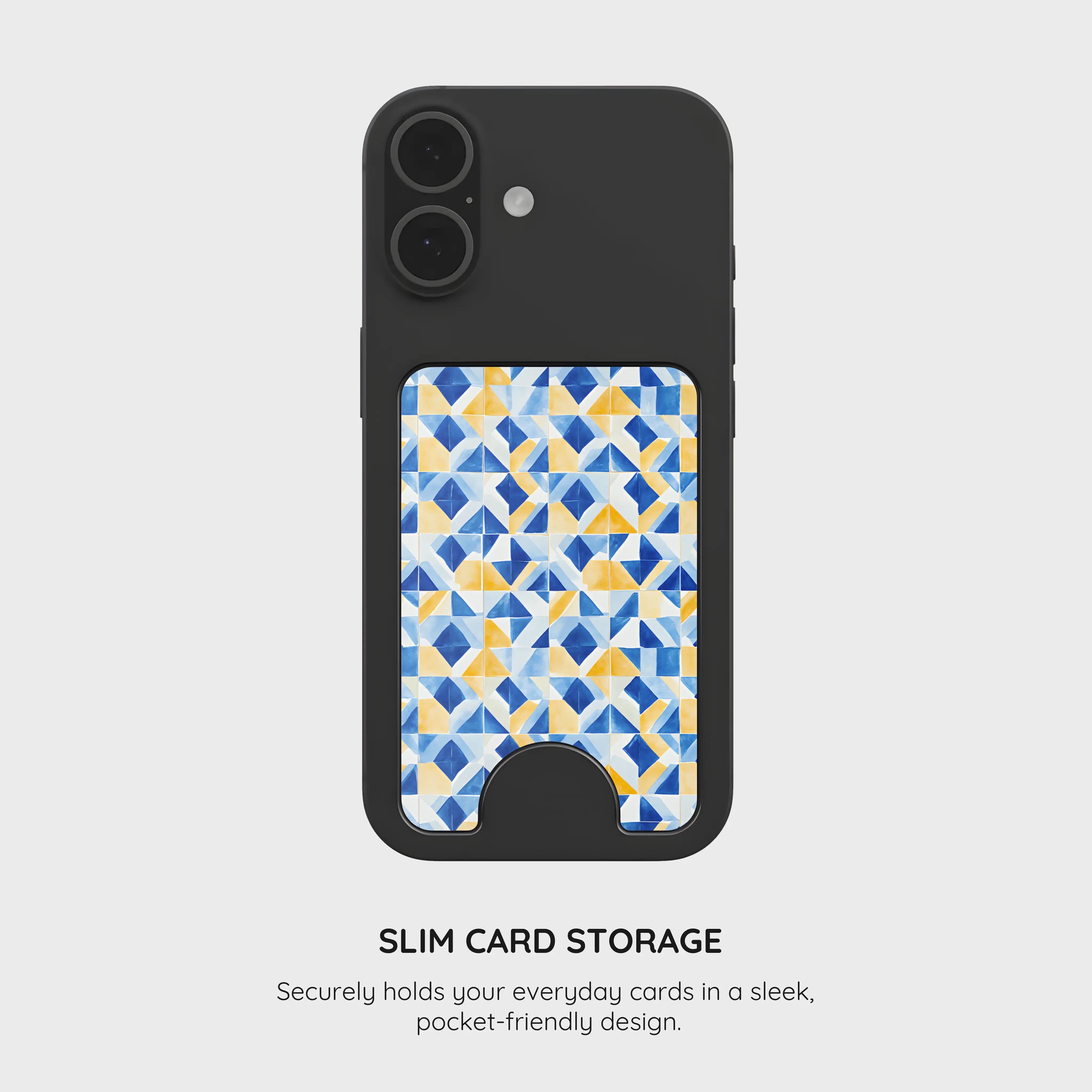 Mediterranean Mosaic - Magnetic Wallet & Stand
