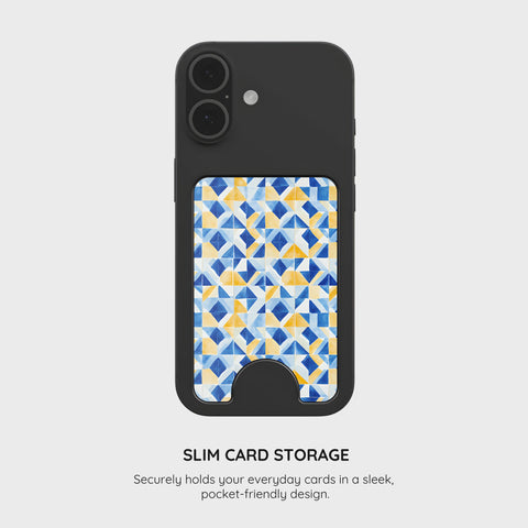 Mediterranean Mosaic - Magnetic Wallet & Stand