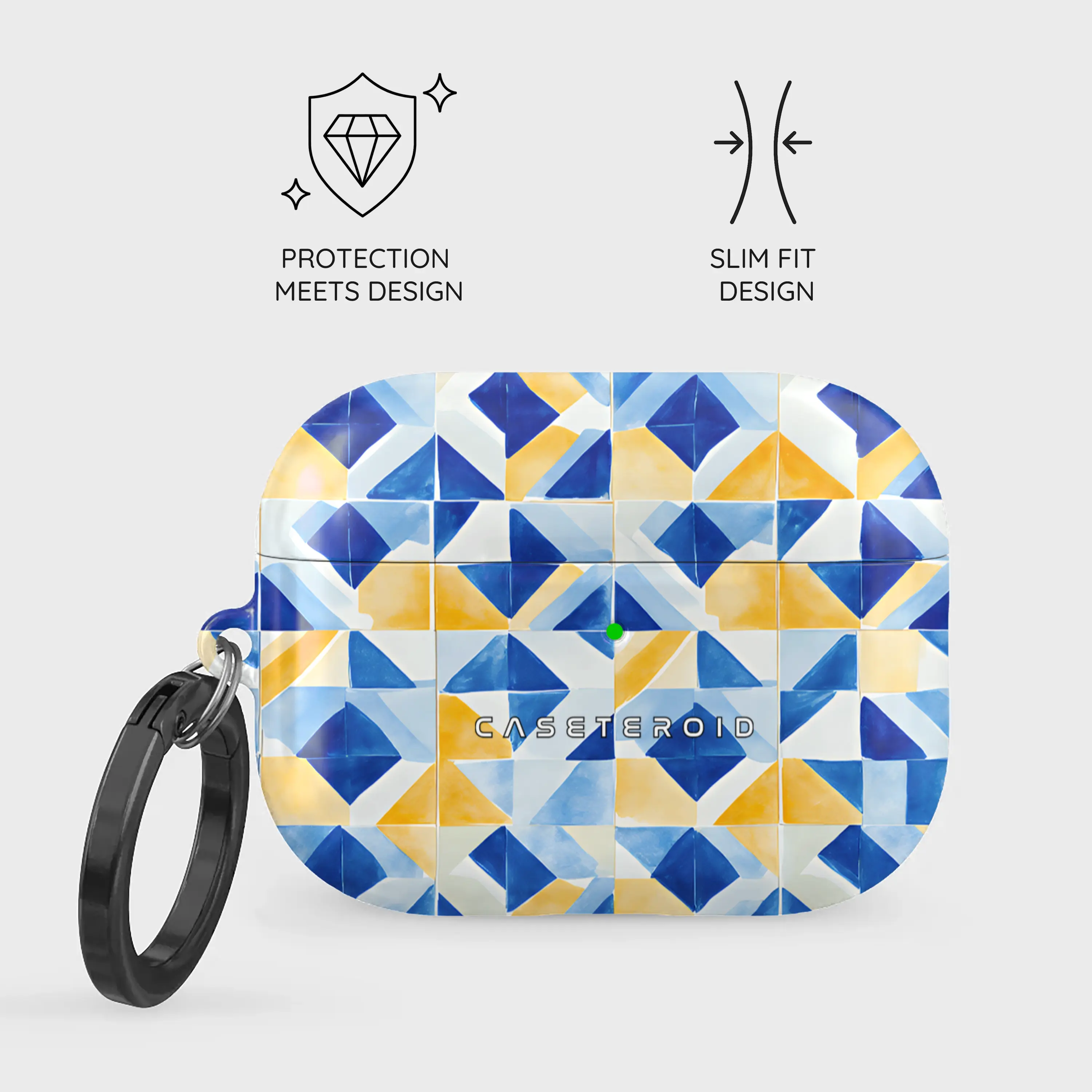 Mediterranean Mosaic - AirPods Pro 3 Case