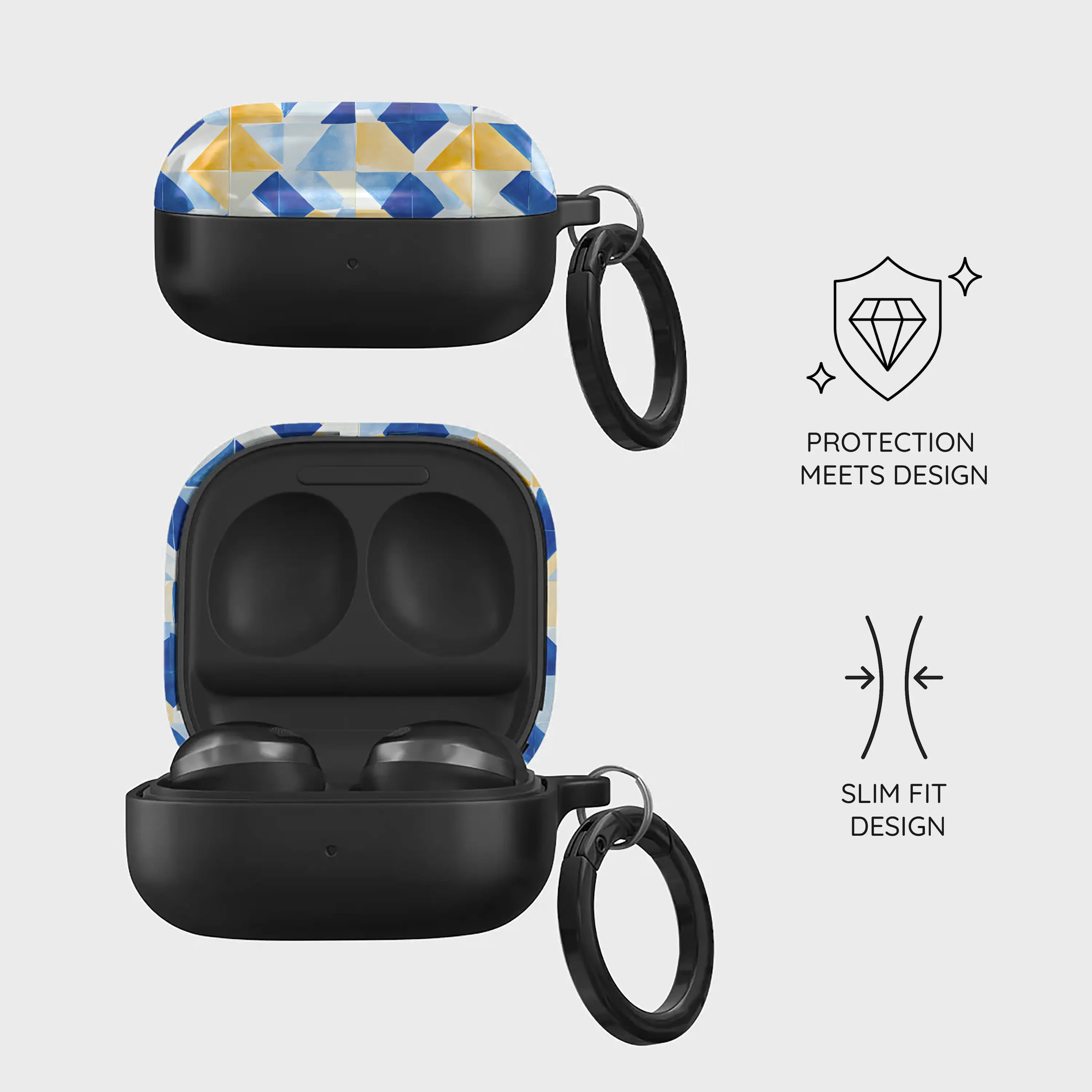 Mediterranean Mosaic - Samsung Galaxy Buds Pro Case