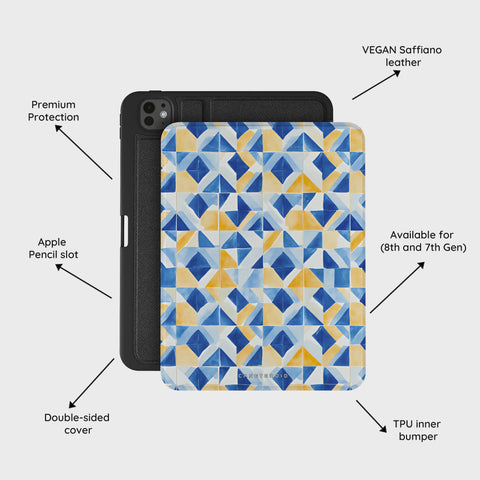 Mediterranean Mosaic - iPad Pro 11 (8th/7th Gen) Case