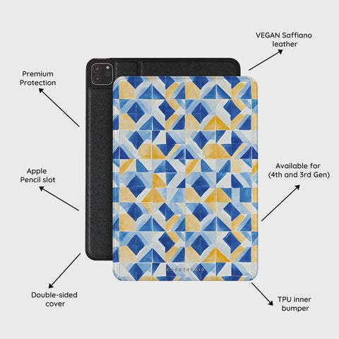 Mediterranean Mosaic - iPad Pro 12.9 (4th/3rd Gen) Case