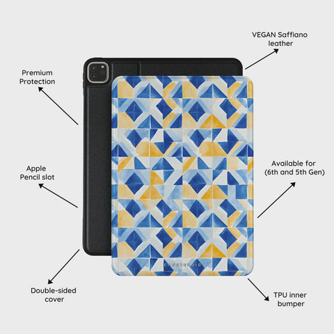 Mediterranean Mosaic - iPad Pro 12.9 (6th/5th Gen) Case