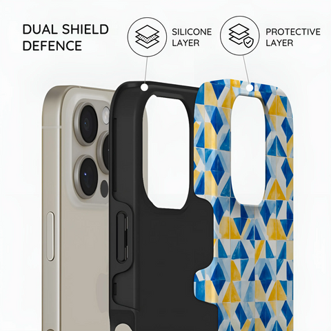Mediterranean Mosaic - iPhone 16 Pro Max Case