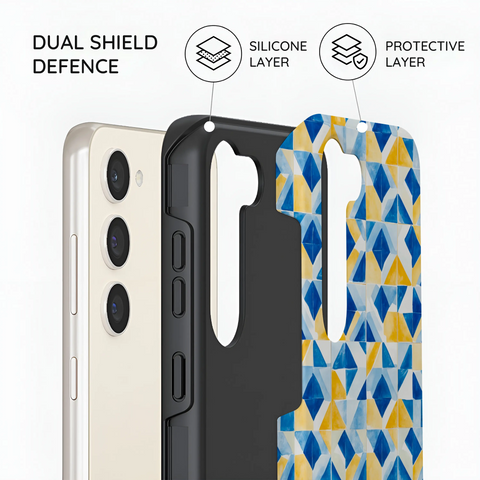 Mediterranean Mosaic - Samsung Galaxy S23 Plus Case