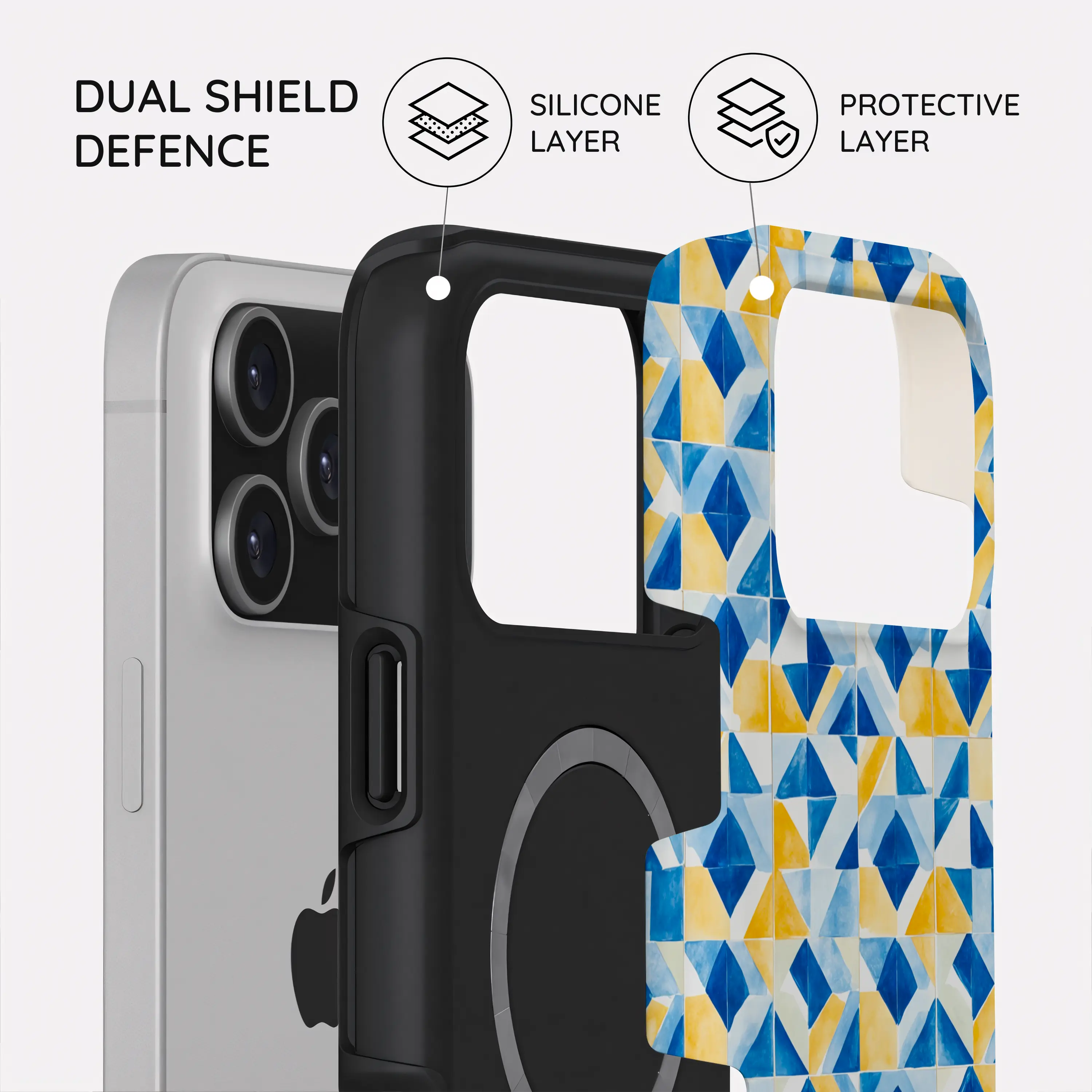 Mediterranean Mosaic - iPhone 17 Pro Max Case