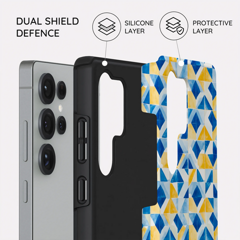 Mediterranean Mosaic - Samsung Galaxy S25 Ultra Case
