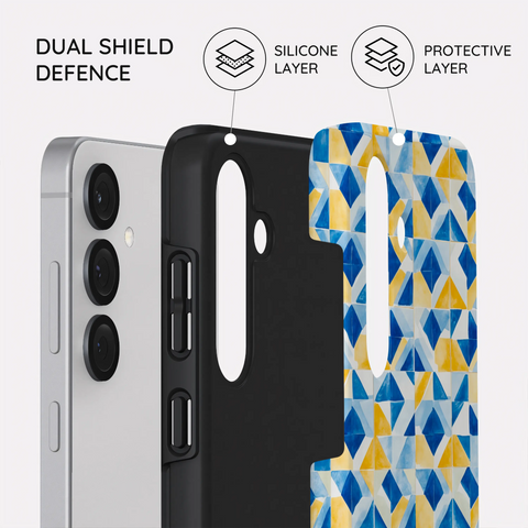 Mediterranean Mosaic - Samsung Galaxy S25 Case