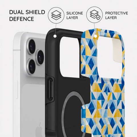 Mediterranean Mosaic - iPhone 17 Pro Max Case