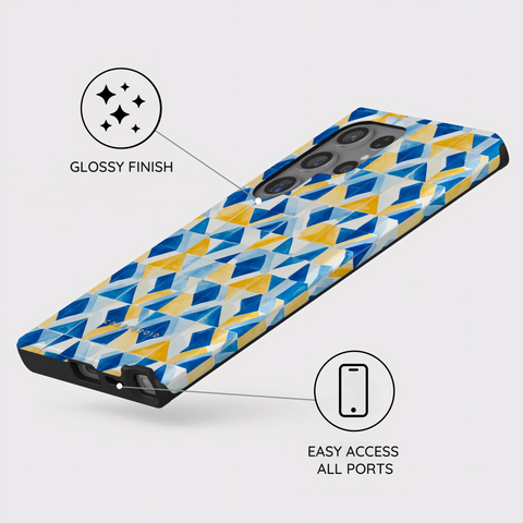 Mediterranean Mosaic - Samsung Galaxy S24 Ultra Case