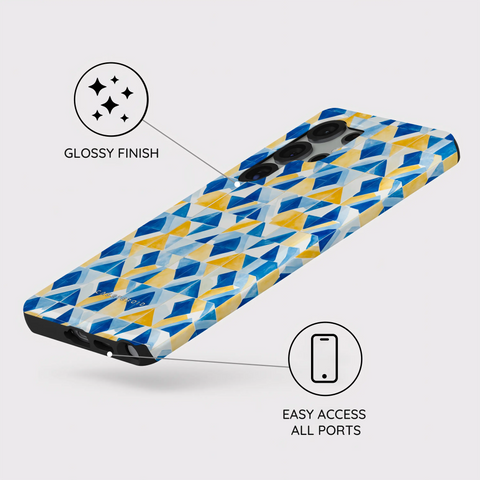 Mediterranean Mosaic - Samsung Galaxy S25 Ultra Case