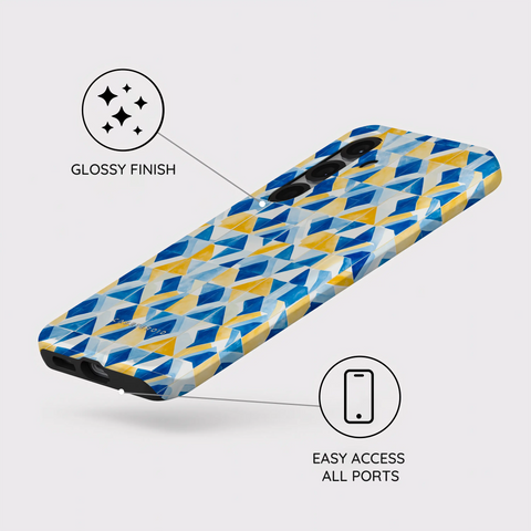 Mediterranean Mosaic - Samsung Galaxy S25 Case