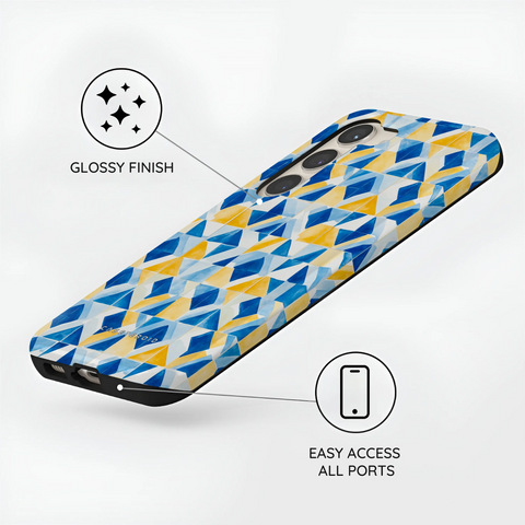 Mediterranean Mosaic - Samsung Galaxy S23 Plus Case