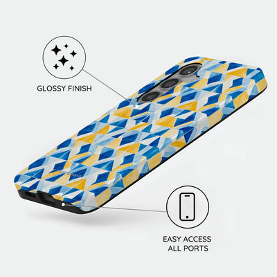 Mediterranean Mosaic - Samsung Galaxy S24 Case