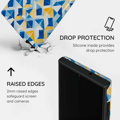 Mediterranean Mosaic - Samsung Galaxy S23 Ultra Case