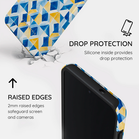 Mediterranean Mosaic - Samsung Galaxy S25 Case