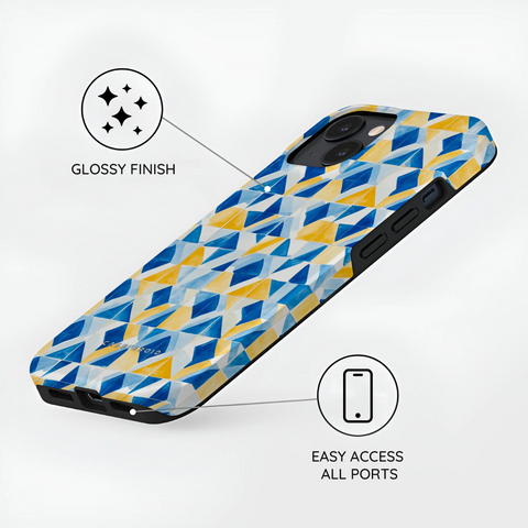Mediterranean Mosaic - iPhone 15 Plus Case