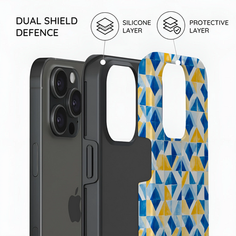 Mediterranean Mosaic - iPhone 15 Pro Case