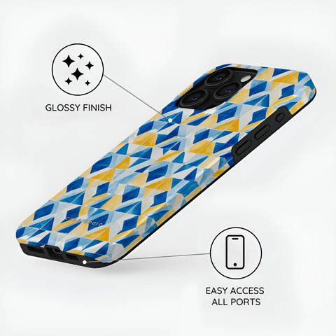 Mediterranean Mosaic - iPhone 15 Pro Case