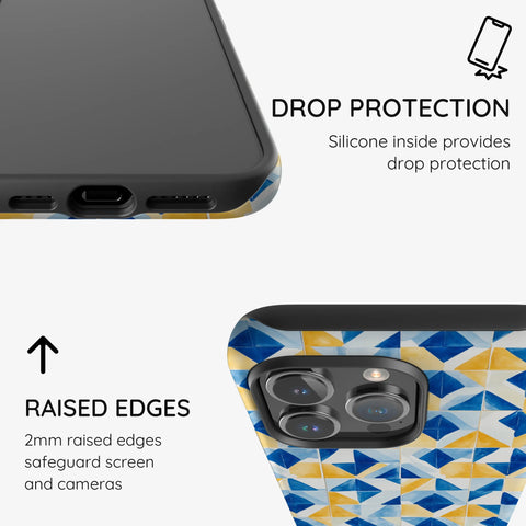 Mediterranean Mosaic - iPhone 15 Pro Max Case