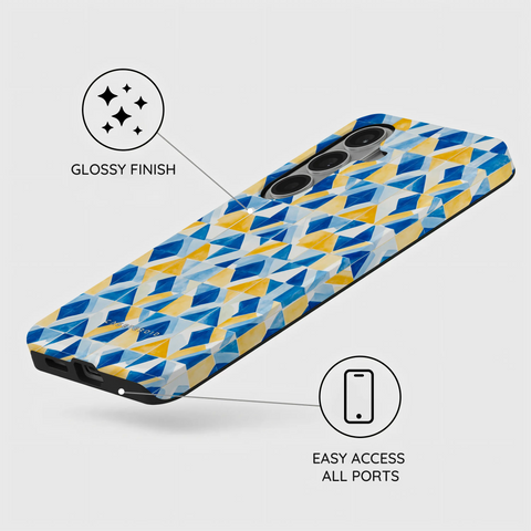 Mediterranean Mosaic - Samsung Galaxy S26 Case