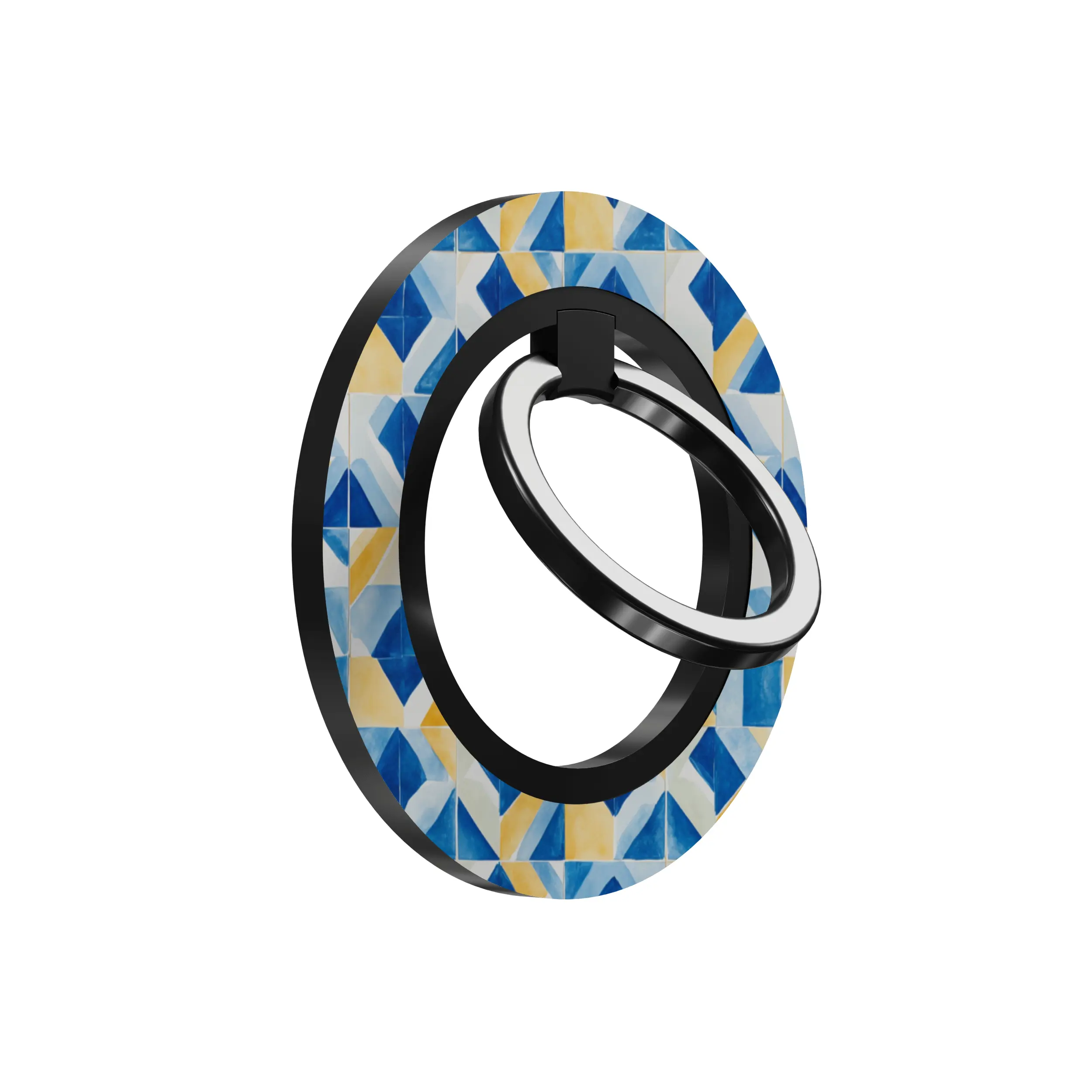 Mediterranean Mosaic - Magnetic Ring Holder
