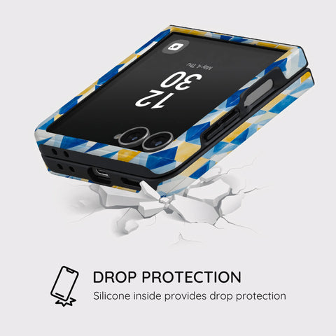 Mediterranean Mosaic - Samsung Galaxy Z Flip 7 Case