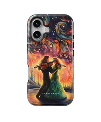 iPhone Tough Case with MagSafe - Melodic Aurora Sonata - CASETEROID