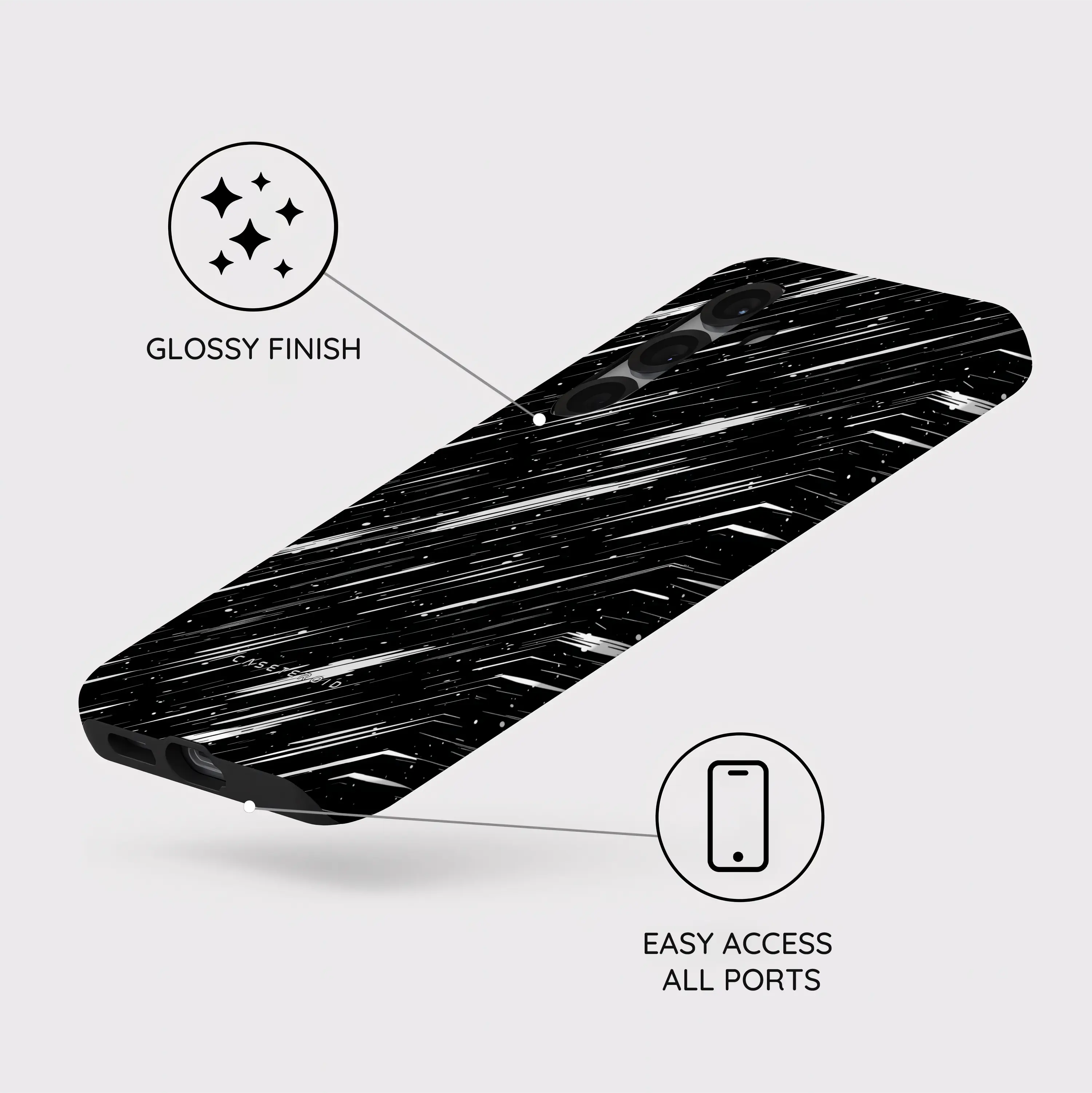 Meteor Rush - Samsung Galaxy S25 Case